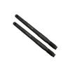 ZKTOOL 2pcs Wheel Setting Bolts M12 X P1.5 SST Black Stain Resistant Perforated Easy