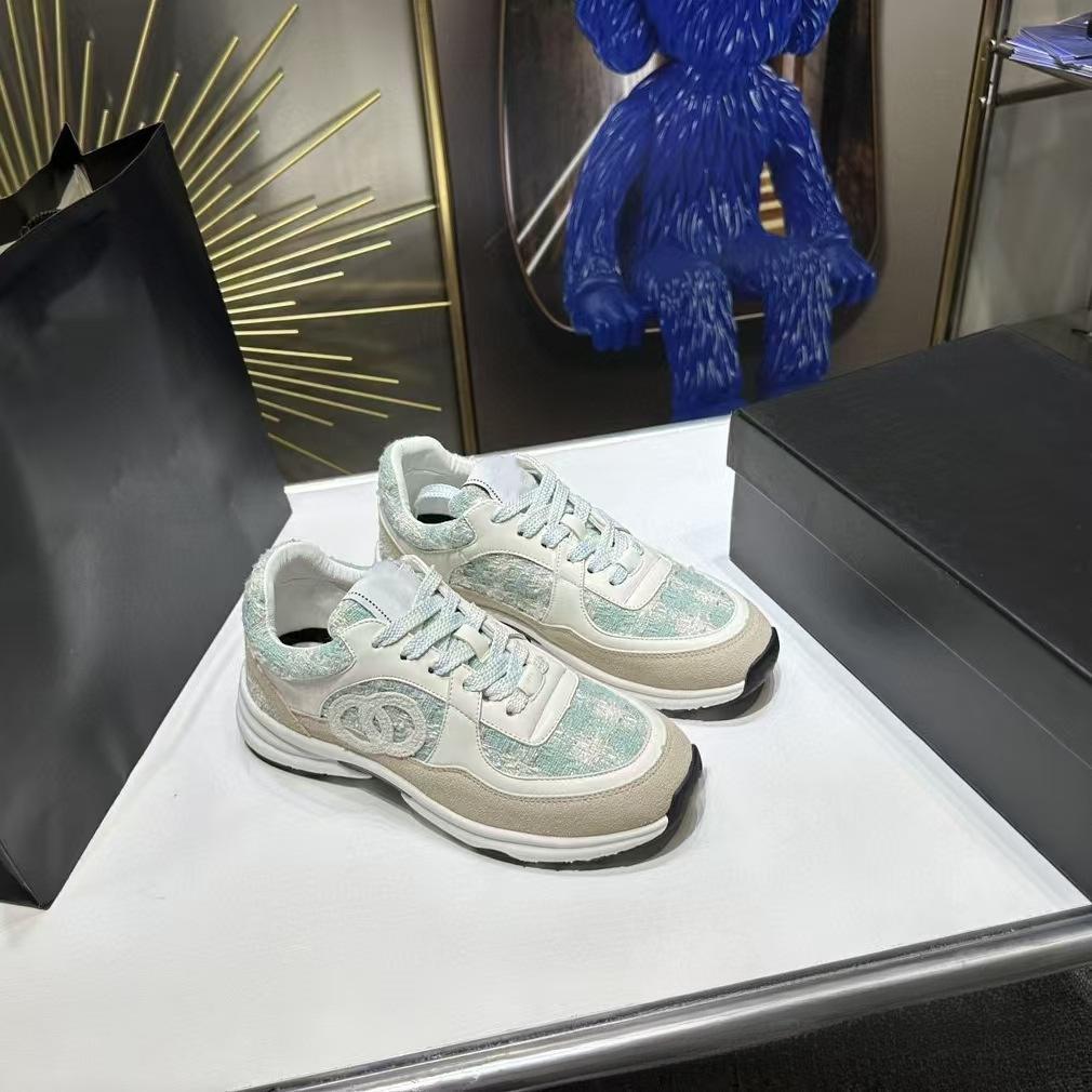 

Xiaoxiangfeng dad shoes women s 20 new leather heightened platform white shoes leather mesh versatile sports shoes women 44