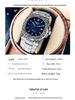 FENSIR Engraved Mesh Men's Retro Calendar Quartz Watch In European and American Style
