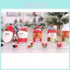 Adorable Christmas Hanging Candy Jar With Santa Claus Design Perfect For Kids Gifts
