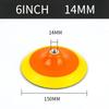 For Car Polisher Grinder Stone Polishing Pad Polishing Backing Pad Sanding Disc Plate With M10 M14 M16 Thread