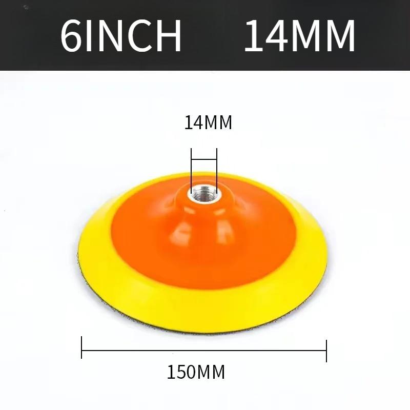 For Car Polisher Grinder Stone Polishing Pad Polishing Backing Pad Sanding Disc Plate With M10 M14 M16 Thread
