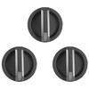 UB9C61195 3 Stück Heizlüfter Regelknopf Schalter Für Ford Ranger PJ/PK Mazda BT50 2005 2006 2007 2008 2009 2010 2011 UB9B-61-195