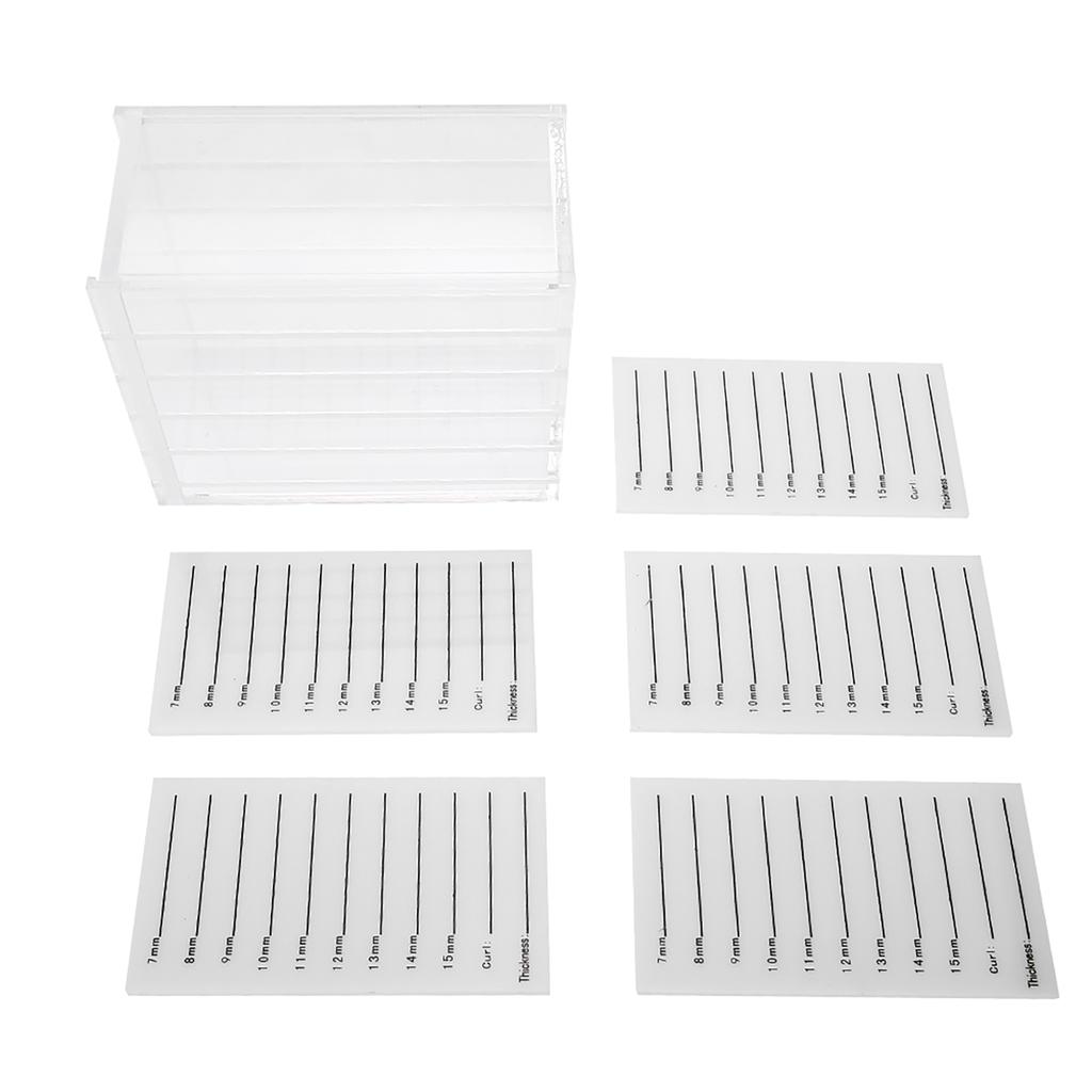 5 Layers Eyelash Extension Storage Box False Eyelash Display Makeup Organizer