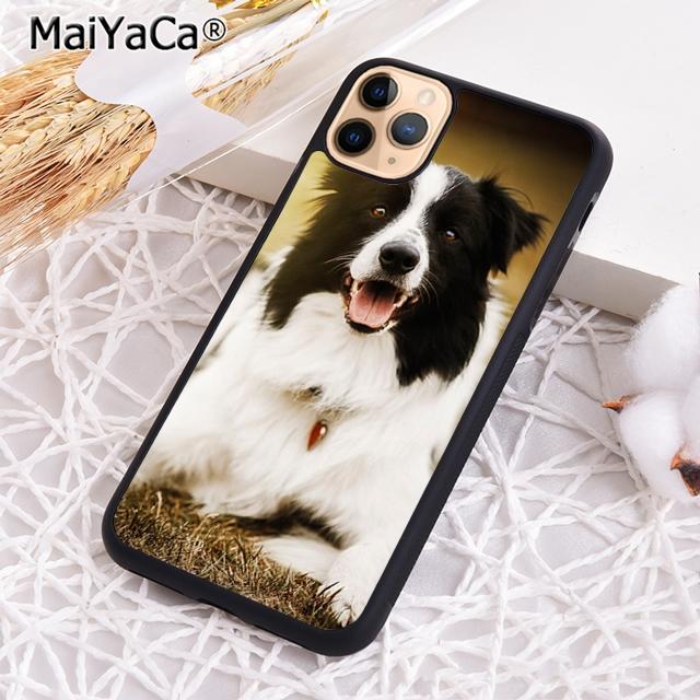 Beautiful Fun Border Collie Dog Puppies Phone Case For iPhone 17 Air 16 15 14 plus 12 13 pro max coque