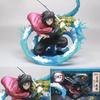 Demon Slayer Zero Tomioka Giyuu Anime Action Figure 17cm Pvc Collection Model Toy Ornament Kimetsu No Yaiba Doll Xmas Gift Toy