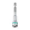 Steel Socket Reducer Sleeve 8mm 10mm for 1/4in Pneumatic Screwdrivers