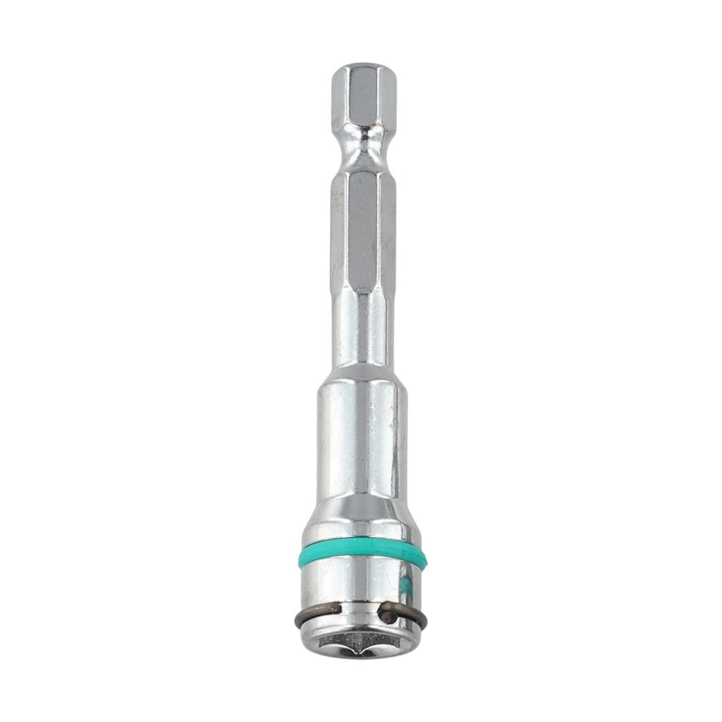 Steel Socket Reducer Sleeve 8mm 10mm for 1/4in Pneumatic Screwdrivers