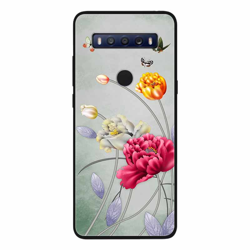 Para TCL 10 SE Funda Suave de Silicona Fresca y Moderna Para TCL 10SE T766U T766H Tapa Trasera TCL10SE TPU Protectora para Teléfono Fundas