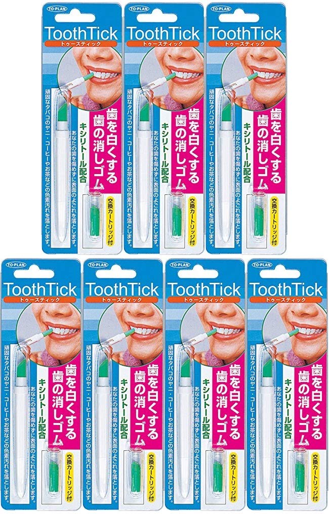 

Tooth eraser tooth stick x 7 pieces [Bulk purchase]