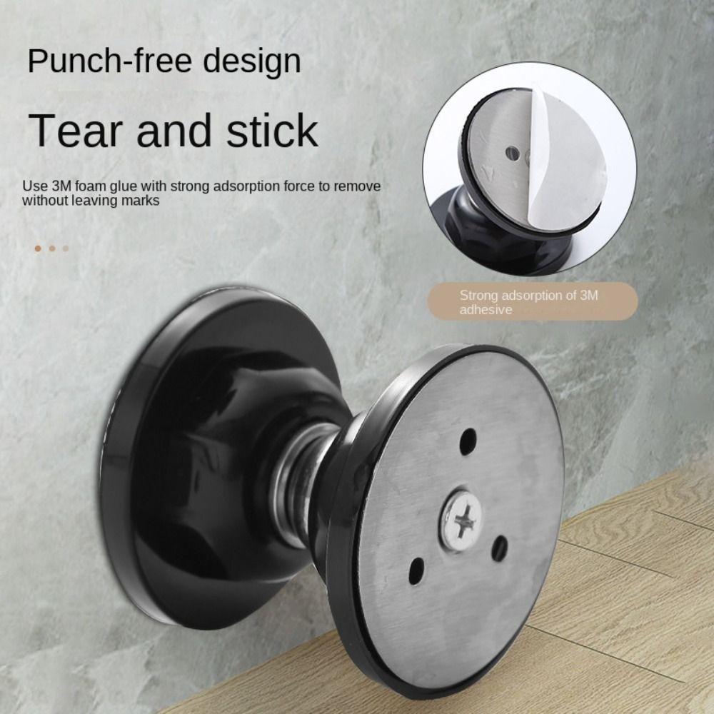 Anti-collision Door Stopper Strong Magnetic Door Stop Silent Door Suction  Household