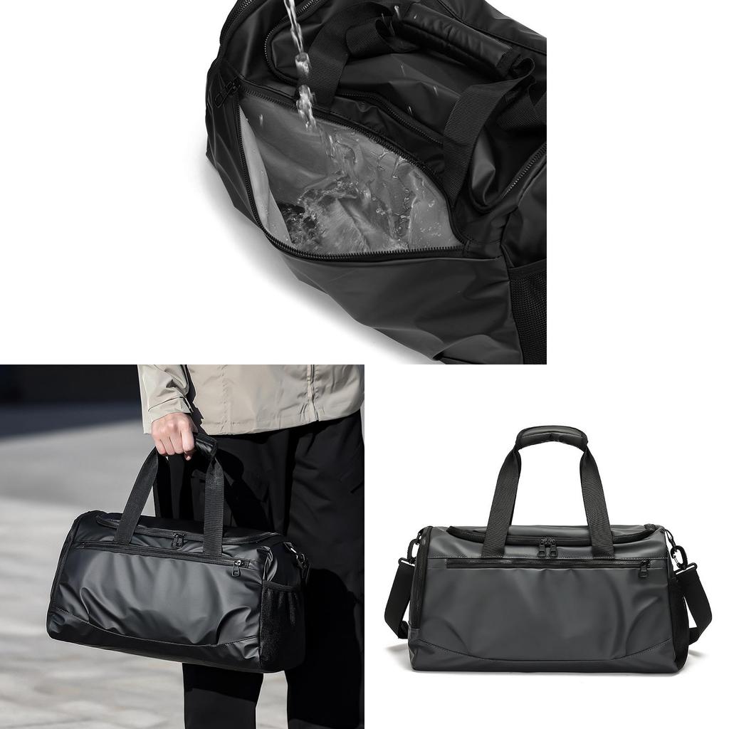 Travel Backpack With Waterproof Coated Oxford Fabric For Men And Women