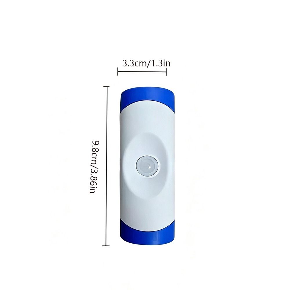 Rechargeable Human Body Sensor Wall Lamp Tri color/RGB Intelligent Motion Sensor Night Light Magnetic Dual Head