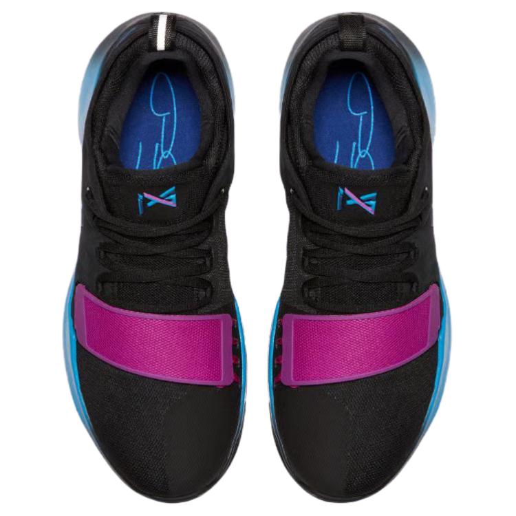 Nike PG 1 Enciende el Interruptor Zapatillas para Hombre Negro Azul Profundo-Azul Real-Azul Foto-Azul Furia-Violeta Hiper IV2869-002