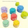 1PC hildren's Educational Stacking Cups, Rainbow Tower Children's Toys, Children's Ring Stacking Cups, Beach Toy Gifts
