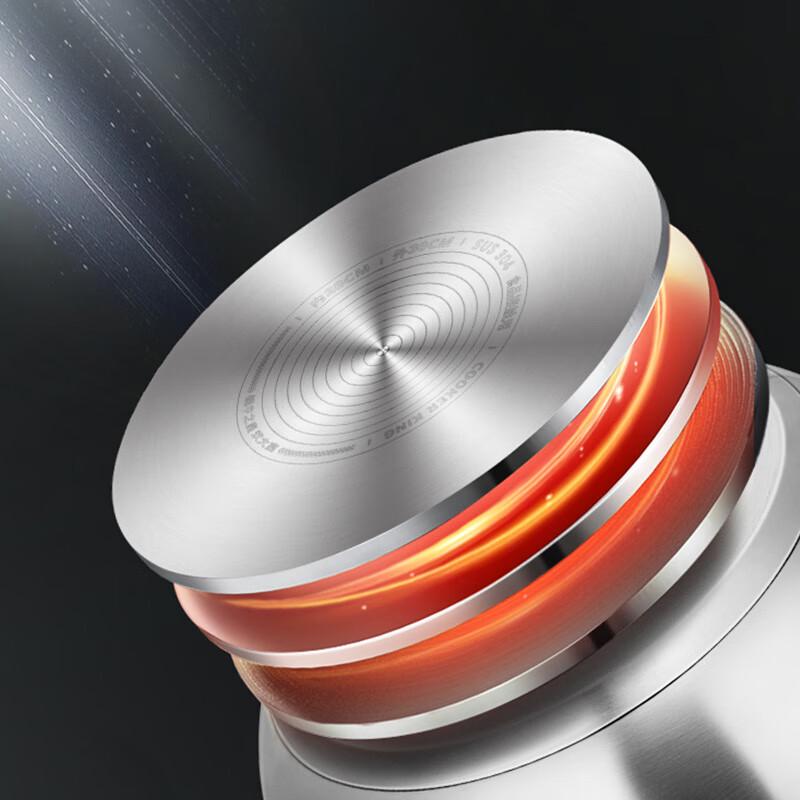 CUI DAHUANG 3-Layer 30cm Stainless Steel Steamer Pot