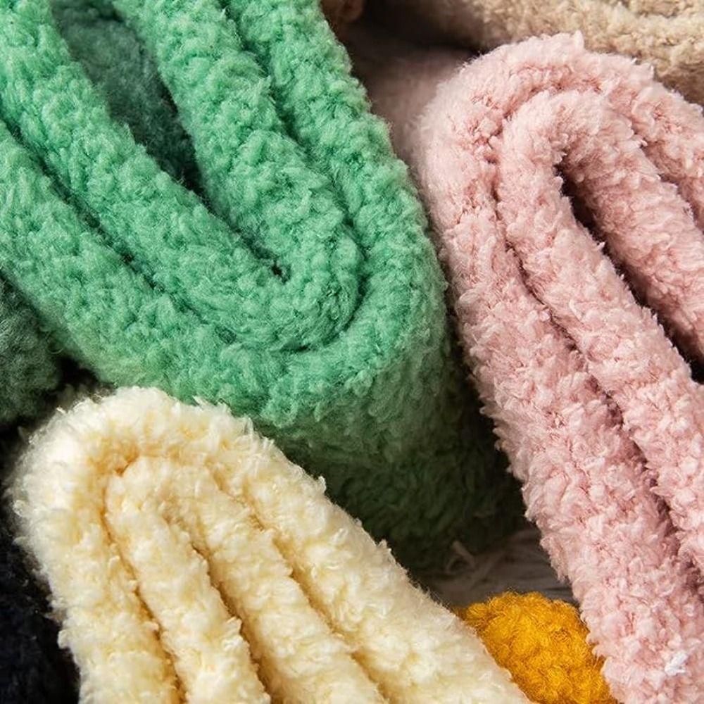 Warm 3D Animal Cartoon Socks Soft Coral Fleece Fluffy Animal Plush Socks Floor Socks  Women Girls