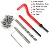 25Pc Thread Repair Insert Kit Helicoil Car Pro Coil Tool M6x1.0x8.0MM