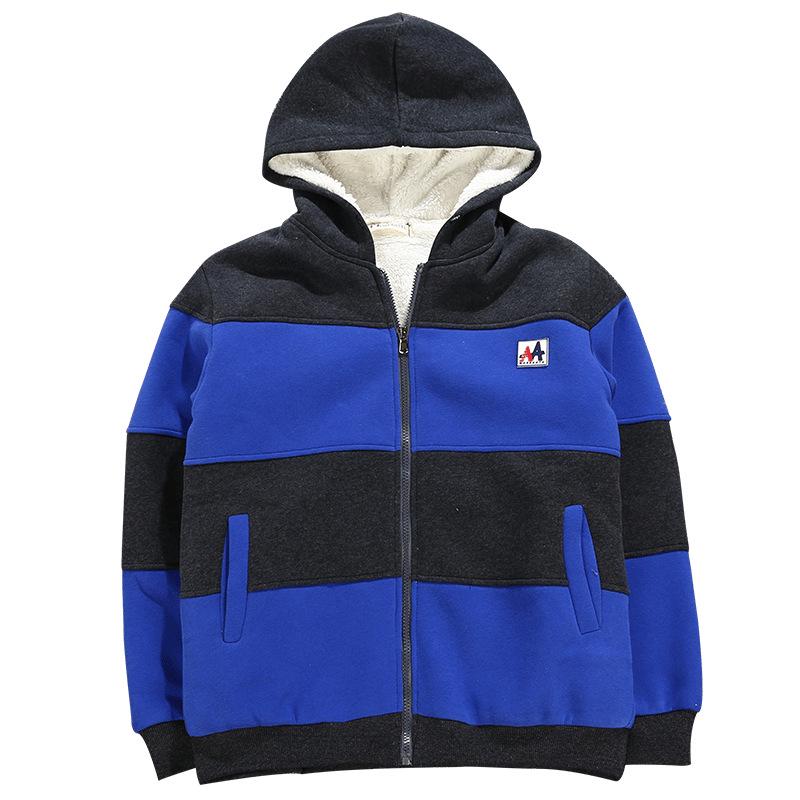 Boys' Plus Size Fleece-Lined Sweatshirt for Ages 8-16