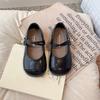 Children's princess shoes 2025 new autumn girls' small leather shoes soft-soled women's treasures with skirts soft-soled Mary Jane single shoes