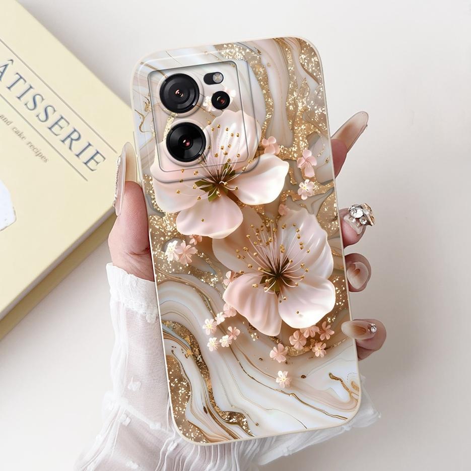 For Xiaomi 13T Pro Case Cool Fashion Machine Painted Cover Soft TPU Matte Phone Case For Xiaomi Mi 13T Pro Mi13T 13TPro 5G Shell