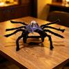 Lightweight Pet Cosplay Costume for Halloween Spider Costume Cat Outfit with Skull Face Black Adjustable Suit Pets Holiday Apparel Cats Dogs