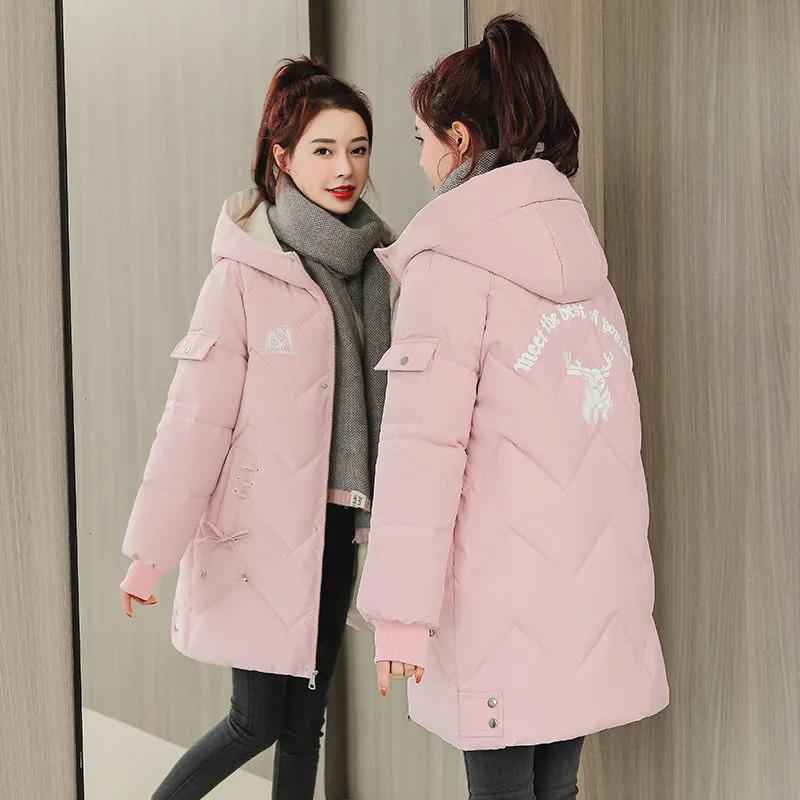 WTEMPO Solid Color Outdoor Thick Warm Down Coats Autumn Winter Windproof Cod-proof Large Size Cotton-padded Jackets Women's