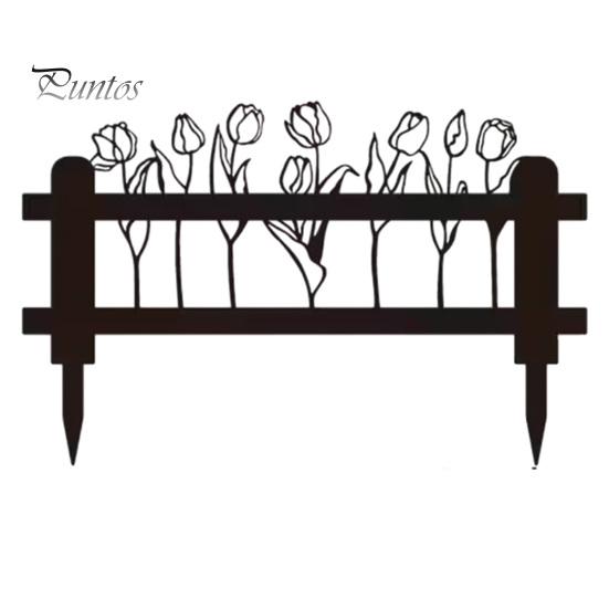 Courtyard Aesthetic Accents Welcome Decorative Yard Sign, Wildflowers/Vegetables Silhouette Black Garden Stake, Outdoor Entrance Decor Acrylic Rustic