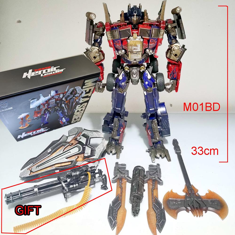 Transformation Toys Weijiang Optimus Commander W8022 Black Apple Robot OP Commander M01 Deformation Action Figure