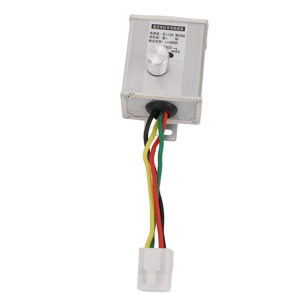 Motor Speed Controller Motor 12V500W Speed Controller Switch with 38 Sections Chain and 410 Model 13T Sprocke