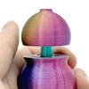 3D Printed Spinning Gourd Toy Stress Anxiety Relief Spinner Gourd Kids Adults Portable Lightweight Mini Rotatable Gourd Desk Toy