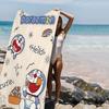 Cartoon D-Doraemons Anime Beach Swimming Towel Soft Absorbent Washcloth Children's Gifts for Kids Travel Camping Gym