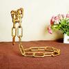 Iron Chain Wine Bottle Holder Hanging Wine Bottle Display Rack Kitchen Storage Rack Home Desktop Decoration