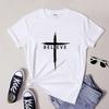 Believe Christian Cross Tshirt Scripture Unisex Jesus Christ Tshirt Women Religious Inspiring Faith Bible Tee Shirt Top