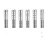 304 Stainless Steel Titanium Plated Gold Square Chopsticks Home Hotel Chopsticks Gift Box Set