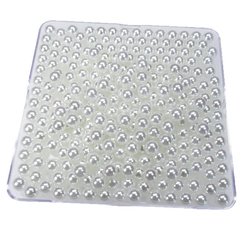 Round Pearl Beads (3-20mm) - No Hole, Loose for Jewelry Making DIY Necklace/Bracelet