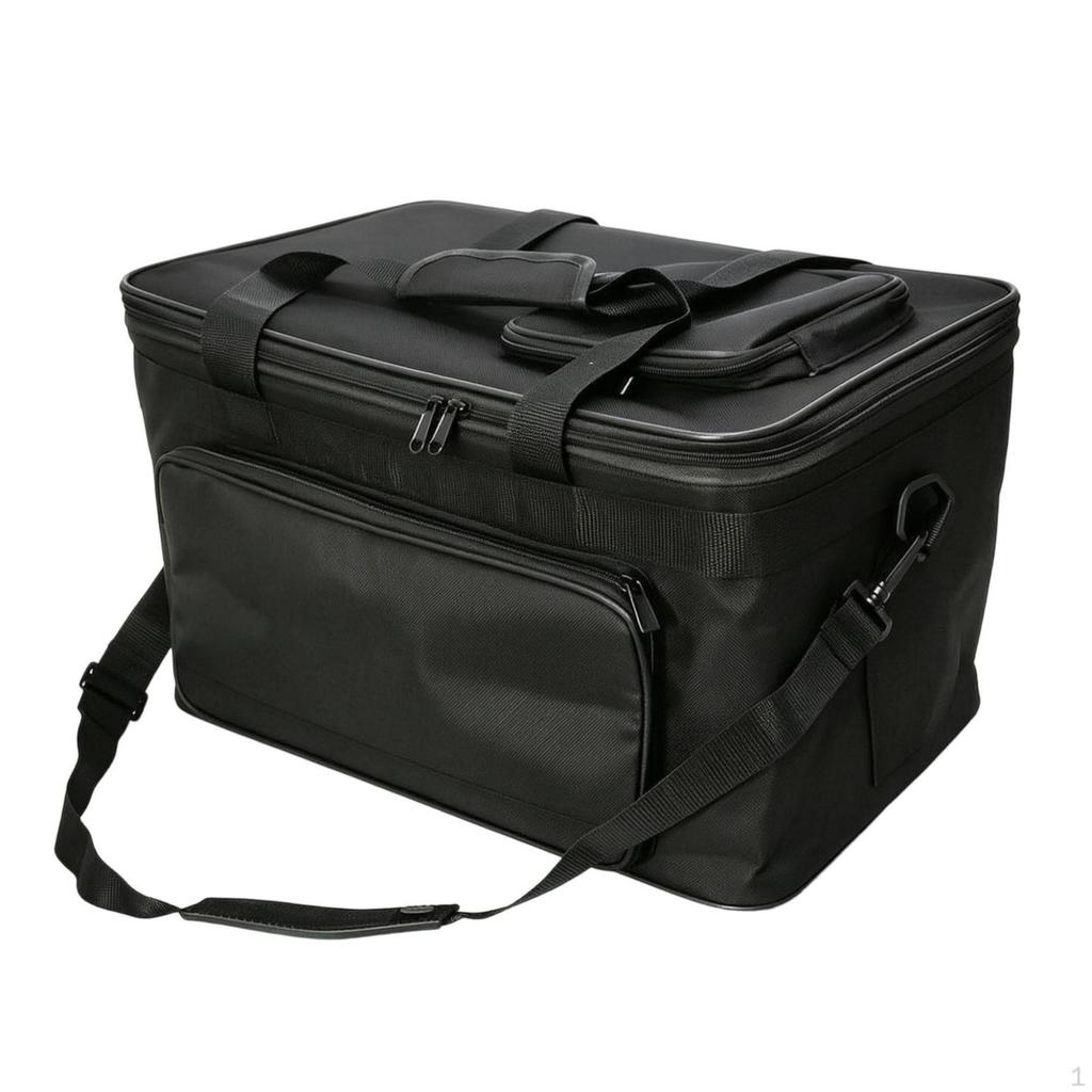 Art Storage Bag with Shoulder Strap Waterproof Pockets Large Carrying