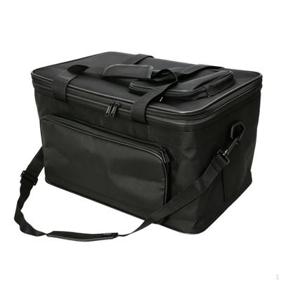 Art Storage Bag with Shoulder Strap Waterproof Pockets Large Carrying