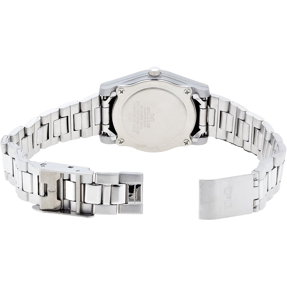 Citizen Q&Q Solar Watch 5 ATM Water Resistant Women's Silver Timepiece