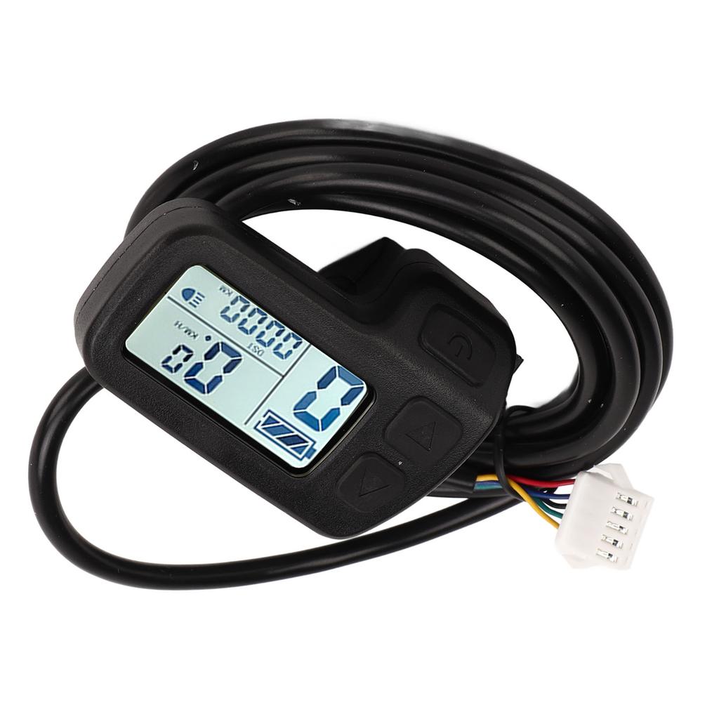 Electric Bicycle LCD Display 24V 36V 48V Universal SM Connector Speed Control Meter for Electric Bike