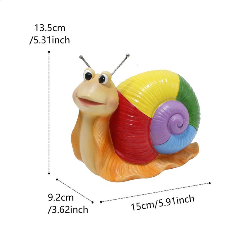 Cute Plant Pots Outdoor Flower Container Snail Shape Design Cute Garden Plant Planter For Indoor Outdoor Garden Balcony And