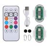 Universal Fit LED Indicator Light 7-Color Motorcycle Modified Light  Aviation Enthusiasts