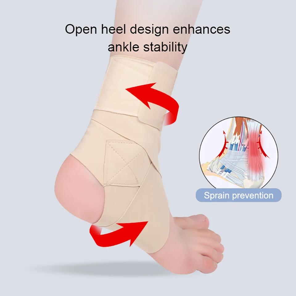 1Pcs Ultrathin High-Elastic Ankle Wraps Support For Men Women Kids Adjustable Compression Sleeves For Sports