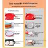 Four-Compartment Melamine Square Plate for Fast Food & Salads.