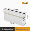Dustproof Aluminum Cable Management Box: Flip-Top Desk Wire Cover Plate with Brush