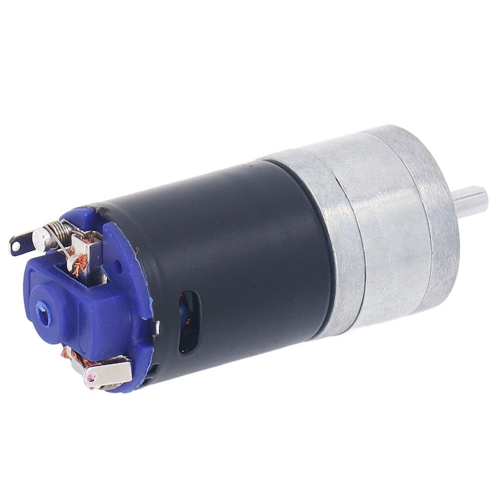 37mm Diameter Geared Motor DC12V Electric Motor Durable Speed Reduction Motor  For DIY Projects