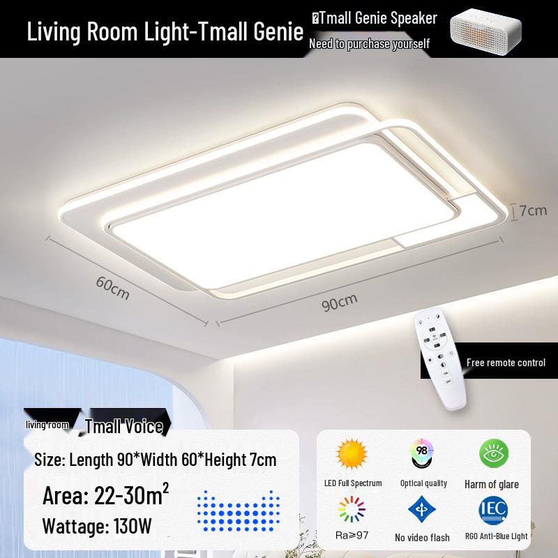 Modern Minimalist Eye Protection Ceiling Light for Living Room and Bedroom