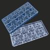8-Cavity Plastic Chocolate Mold Cute Little Bear Romantic Valentine's Day DIY Candy Pudding Baking Tool YMY