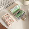 2024 Women's Floral Multi-Slot ID & Bank Card Holder - Retro Oil Painting Design, Large Capacity