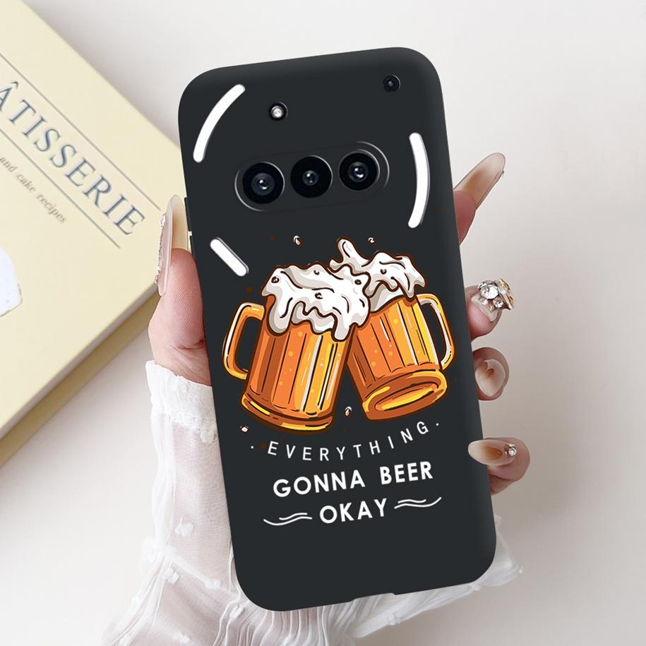 Para Funda Nothing Phone 3A A059 Lindo Dibujo Animado Panda Astronauta Silicona Suave Negro Mate Cubierta Para Nothing Phone3a Pro A059P Fundas